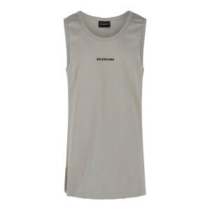 Balenciaga Embroidered Logo Tank Multi Mens